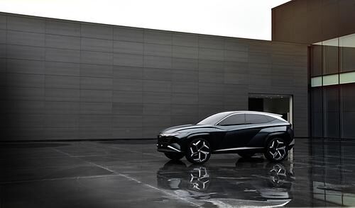 Hyundai Vision T - Verstecktes Licht