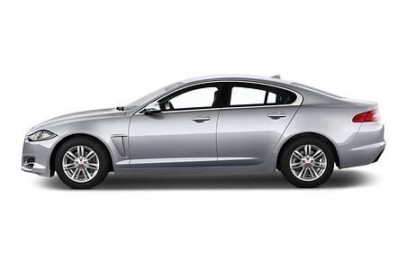 Jaguar XF (Baujahr 2015) 2.2 L Diesel 4 Türen Seitenansicht