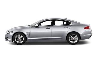Jaguar XF (Baujahr 2015) 2.2 L Diesel 4 Türen Seitenansicht