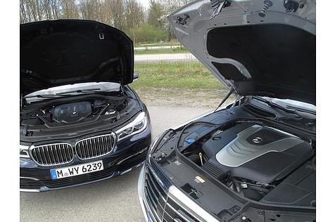 Vergleichstest BMW 730d - Mercedes S 350d
