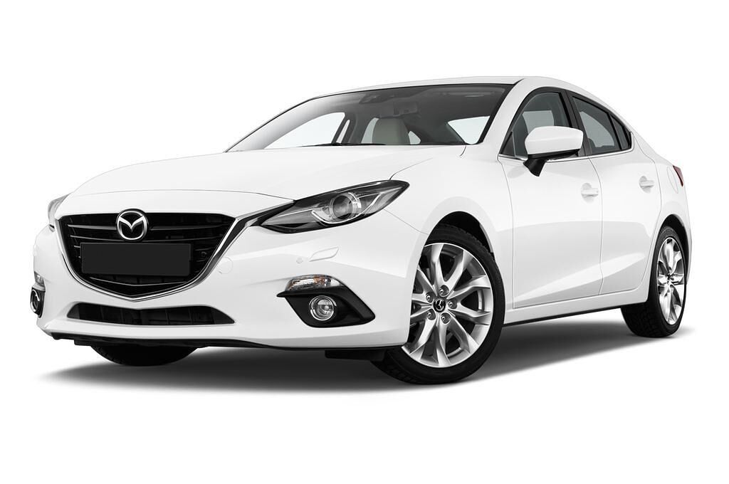 Mazda Mazda3 (Baujahr 2014) Sports-Line 4 Türen seitlich vorne mit Felge
