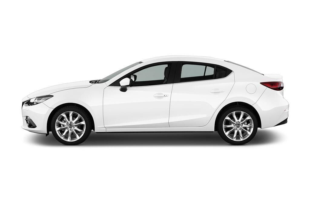 Mazda Mazda3 (Baujahr 2014) Sports-Line 4 Türen Seitenansicht