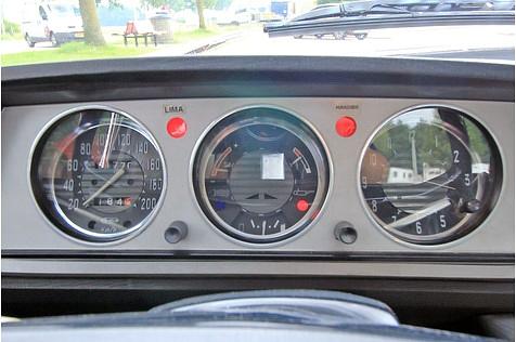 Alles auf einen Blick. Ein Drehzahlmesser fehlt.