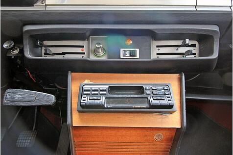 Kaum Schalter oder Knöpfe.