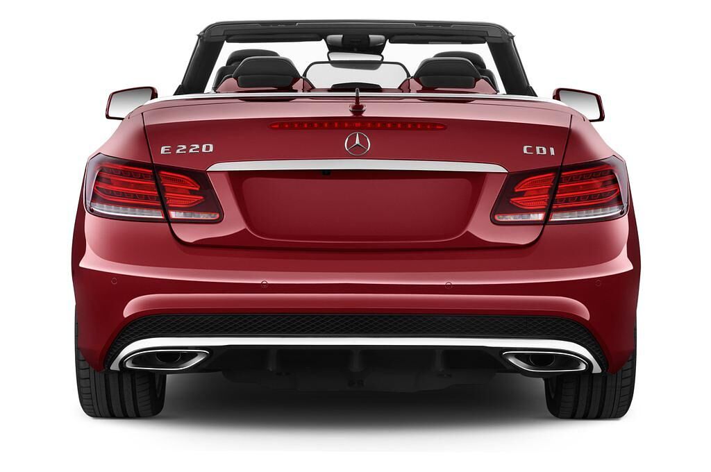 Mercedes E-Class (Baujahr 2015) - 2 Türen Heckansicht