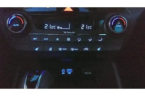 An Klimaeinstellungen mangelt es hier nicht.