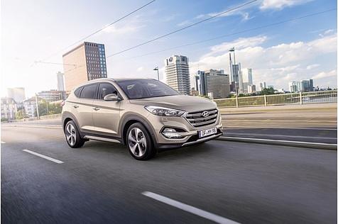 Der Hyundai Tucson überzeugt auf Anhieb.