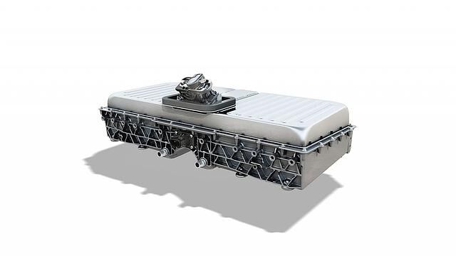 Die Batterie hat eine Kapazität von 9,8 Kilowattstunden