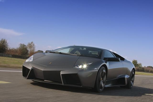 Lamborghini Reventón grigio verde opaco medio
