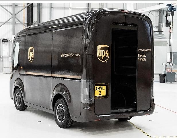 UPS Auslieferungsfahrzeug