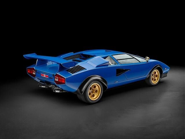 Lamborghini Countach Blu Tahiti Metallizzato