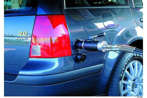 Das Betanken von CNG Fahrzeugen ist ungefährlich