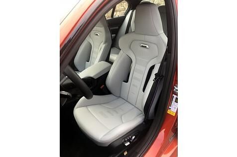 BMW M3 2016 - die Sportsitze geben Halt und bequem sind sie auch