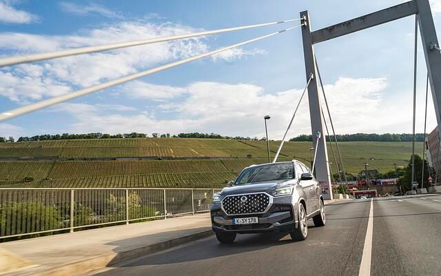 Der Koreaner baut weiterhin auf einem soliden Leiterrahmen auf und nimmt weiterhin bis zu 3,5 Tonnen an den Haken