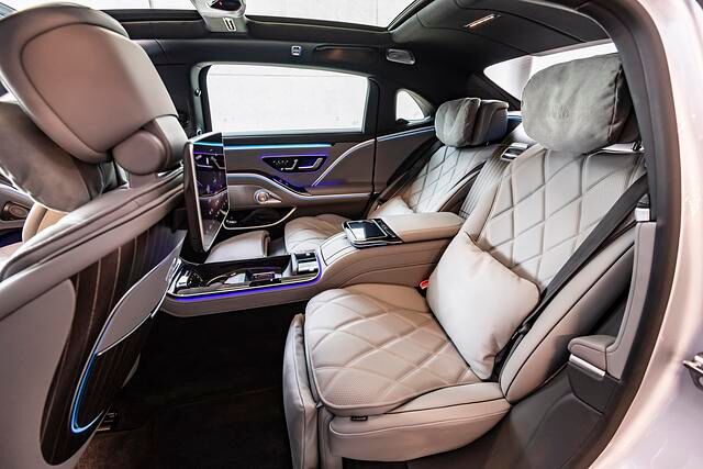 Fist Class auf Rädern gilt besonders für den Fondbereich