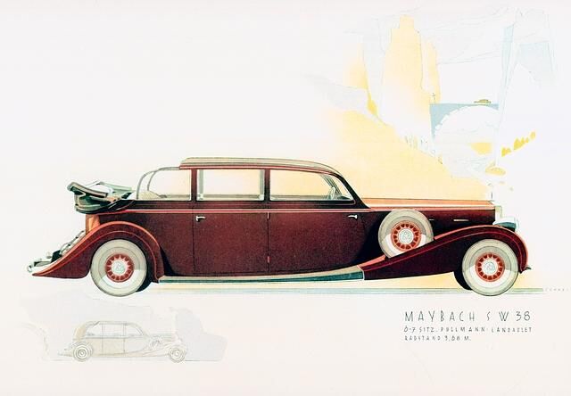 Der Maybach SW 38 mit 3,8-Liter-Sechszylinder geht 1936 in Serie