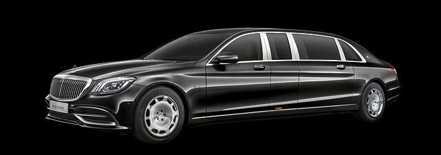 Kerngeschäft von Maybach bleiben die großen Limousinen, hier der Pullman auf S-Klasse-Basis