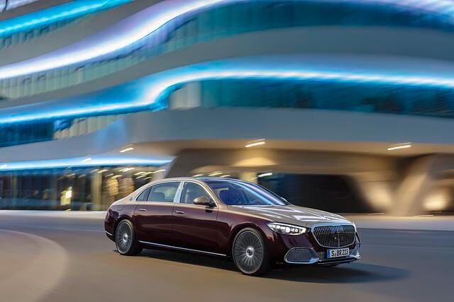 Die neue S-Klasse erhält ebenfalls eine Maybach-Behandlung