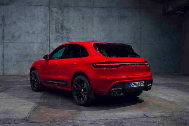 Porsche hat ebenfalls die Heckschürze des Macan überarbeitet