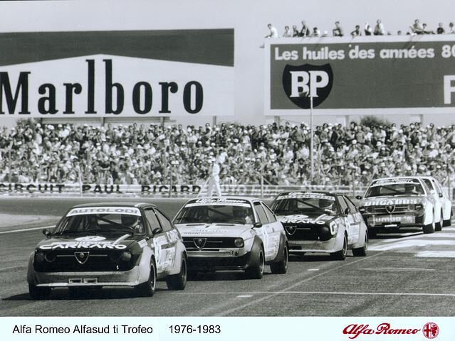 Ab 1975 kämpften die über 200 km/h schnellen Trofeo-Renner um einen der ersten europäischen Markenpokale 