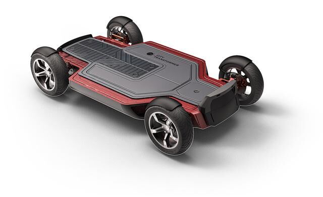 Auf 1,40 Meter kann die Spurweite wachsen, dann darf der City Transformer bis zu 90 km/h schnell fahren