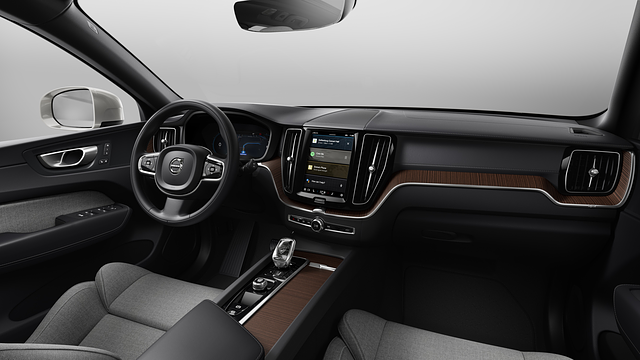 Das Cockpit ist wie gewohnt skandinavisch-modern eingerichtet