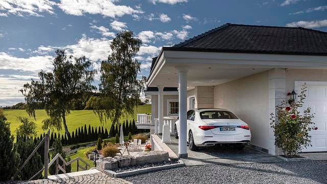 Der Kofferraum fasst 550 Liter