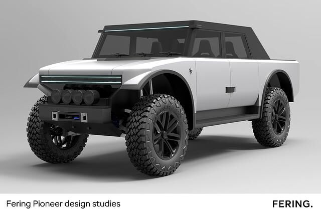 Elektro-Offroader Fering Pioneer - 7.000 Kilometer Reichweite