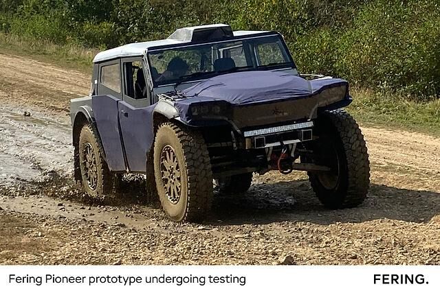 Fering ist bereits seit einiger Zeit mit getarnten Prototypen des Pioneer unterwegs
