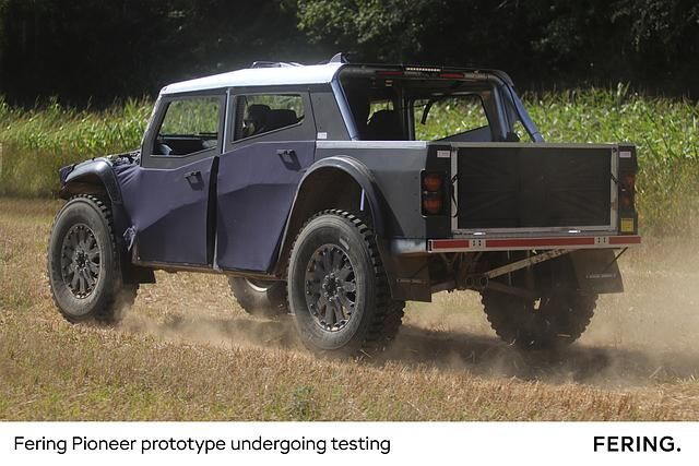 Dank Leichtbau soll der Offroader nur 1,5 Tonnen wiegen