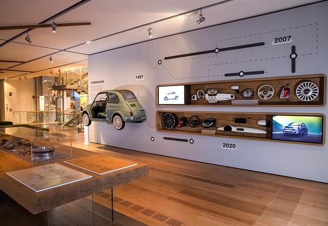 Dass zu einer solchen historischen Stätte natürlich ein Fiat-500-Museum gehören muss, zeigt das „Casa 500"