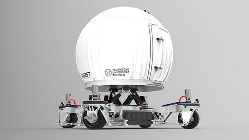 Neuer Fahrsimulator an der TU Dresden  - Der langsamste Porsche der Welt 