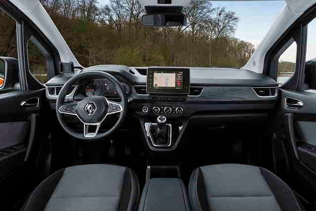 Deutlich gewonnen hat auch der Innenraum des Kangoo III