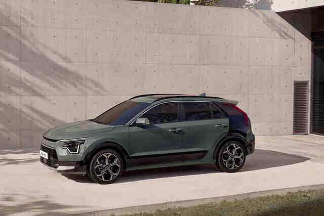 Zum neuen Design des Niro gehört auch eine ungewöhnliche Form der Zweifarblackierung