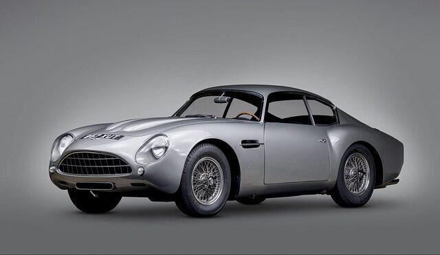 Der Aston Martin DB4 GT Zagato landete auf Rang drei 