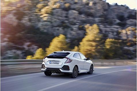 Der Civic 1.5 Turbo Sport Plus macht aus seinen 182 PS keinen Hehl