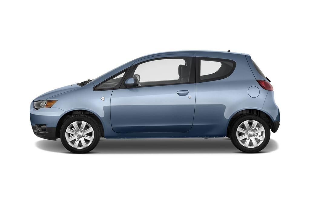 Mitsubishi Colt (Baujahr 2010) - 3 Türen Seitenansicht