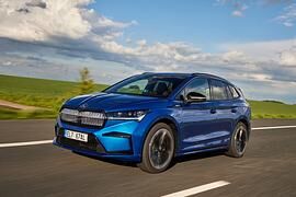 Fahrbericht: Skoda Enyaq Sportline iV 80 - Doppelherz und Kristall-Gesicht