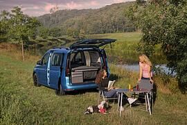 VW Caddy California  - Minimalismus ist Trumpf 