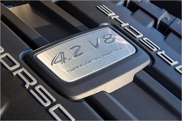 Auch wenn 4,2 Liter draufstehen: Genau genommen verfügt das Aggregat über nur 4,1 Liter Hubraum