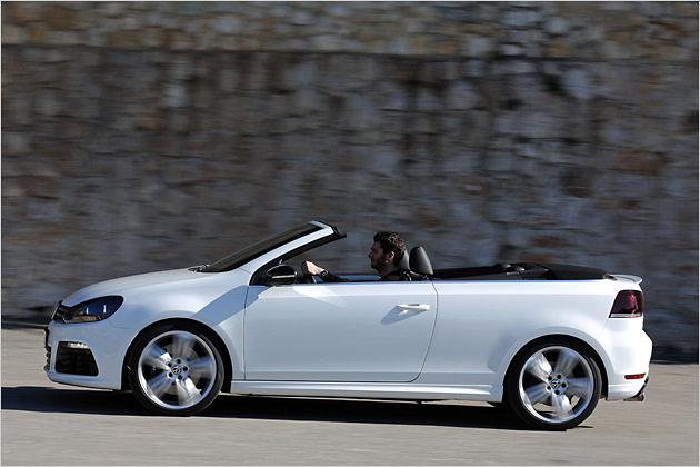 Das Golf R Cabrio ist die letzte Golf-Neuheit auf Basis der sechsten Generation