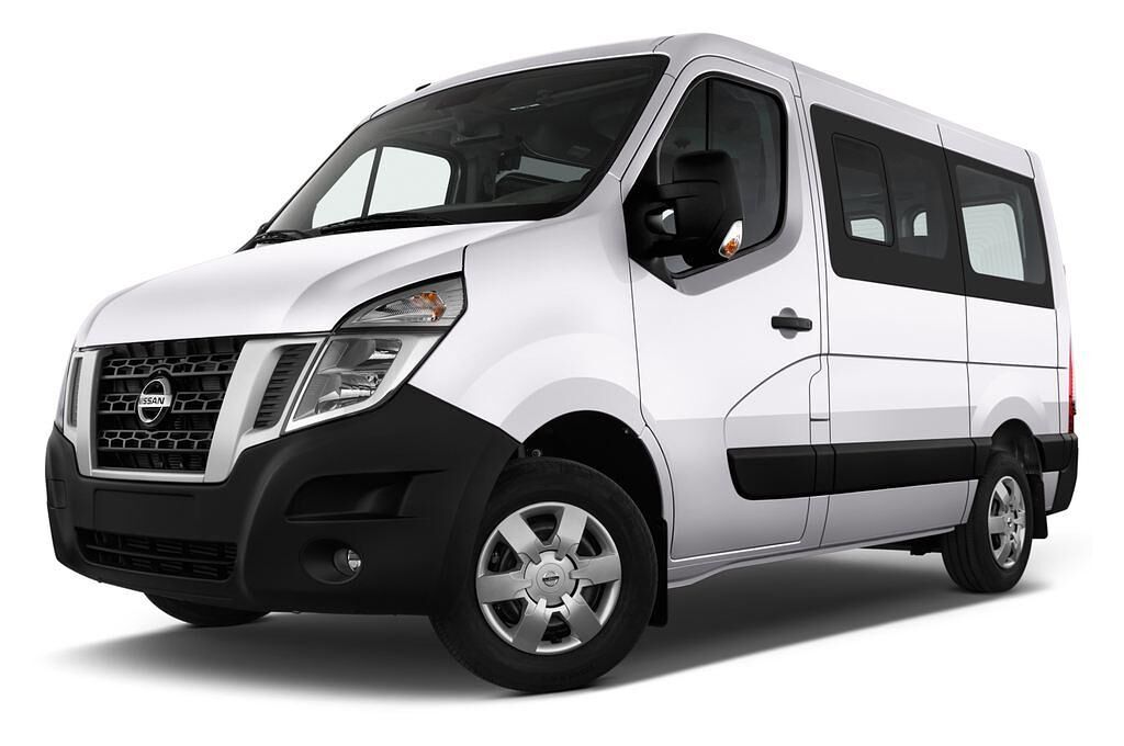 Nissan NV400 Kombi (Baujahr 2016) Premium 5 Türen seitlich vorne mit Felge