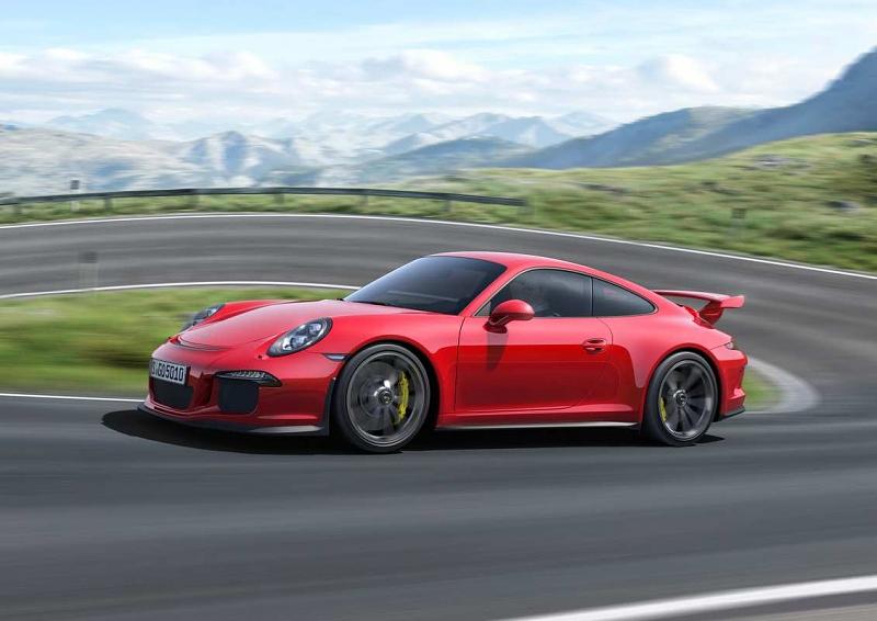 Bis zu 315 km/h ist der neue Porsche 911 GT3 schnell.