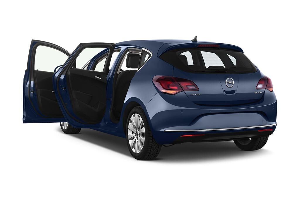 Opel Astra (Baujahr 2013) Sport 5 Türen Tür geöffnet