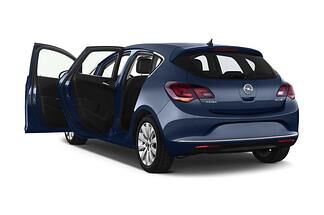 Opel Astra (Baujahr 2013) Sport 5 Türen Tür geöffnet