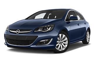 Opel Astra (Baujahr 2013) Sport 5 Türen seitlich vorne mit Felge