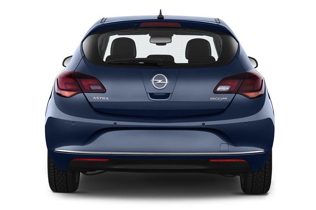 Opel Astra (Baujahr 2013) Sport 5 Türen Heckansicht