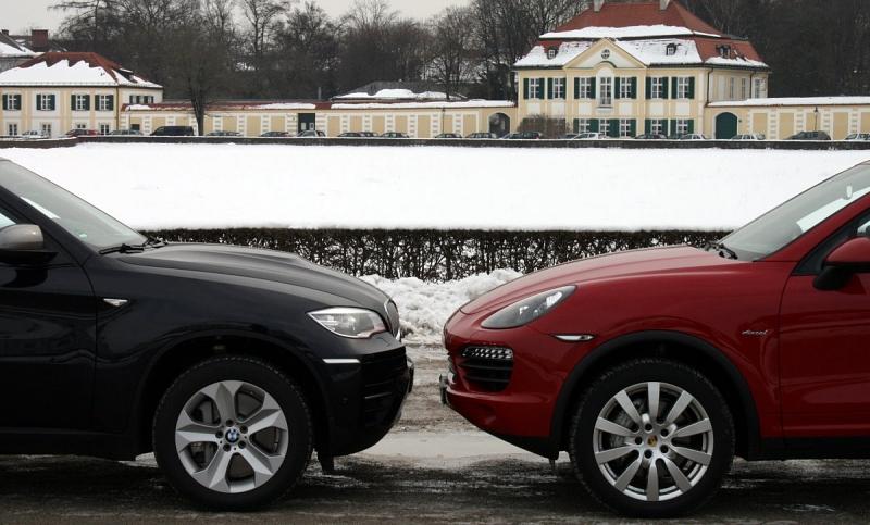 Vergleich BMW X6 M50d - Porsche Cayenne S Diesel