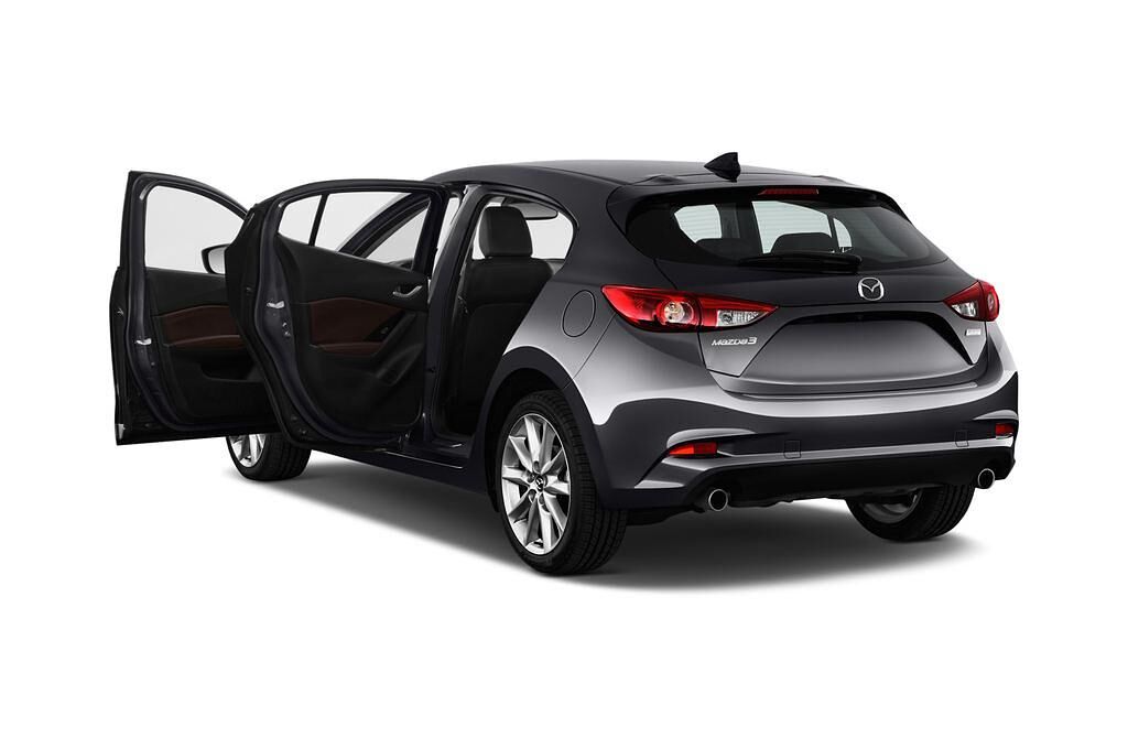 Mazda Mazda3 (Baujahr 2017) Sports-Line 5 Türen Tür geöffnet
