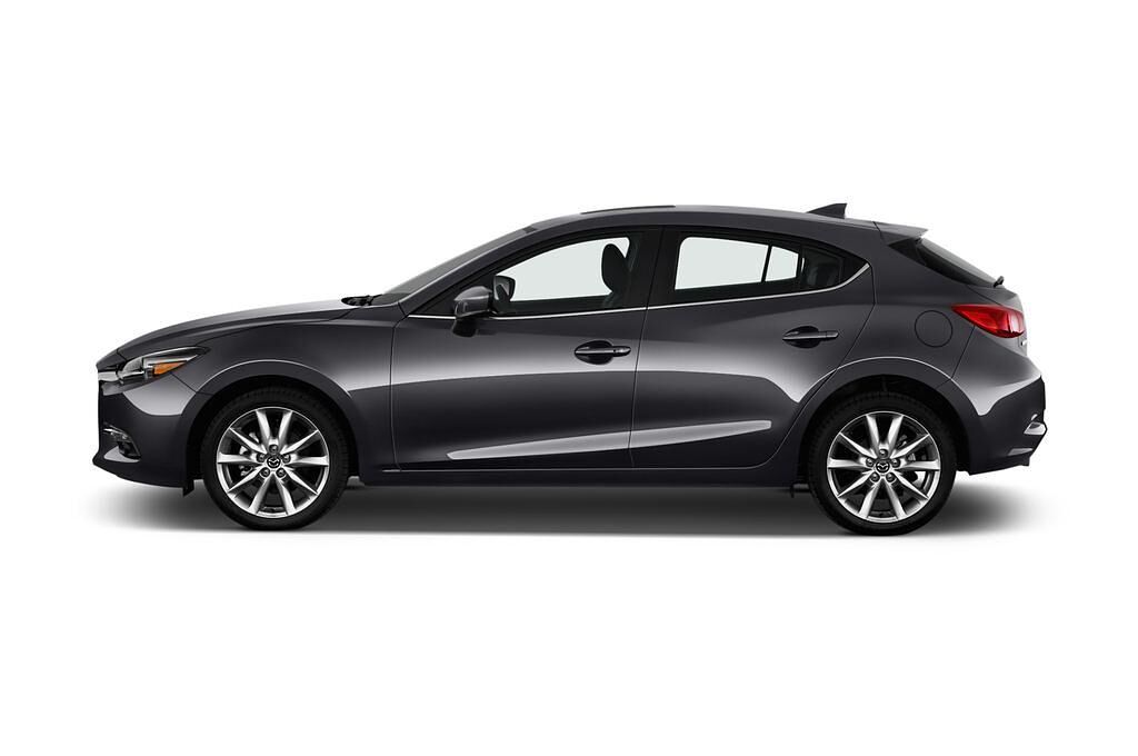 Mazda Mazda3 (Baujahr 2017) Sports-Line 5 Türen Seitenansicht